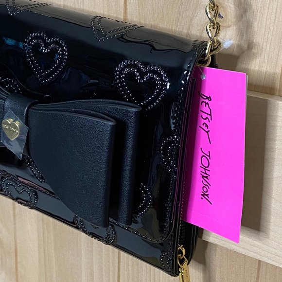 Betsey Johnson Handbags - Betsey Johnson Crossbody Purse Wallet